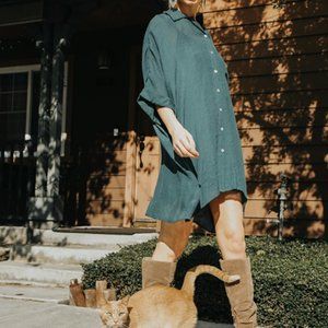 NWT Umgee Button Up Tunic